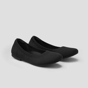VIVAIA Claire Round-toe Ballet Flats Black Size US 9 EU 40